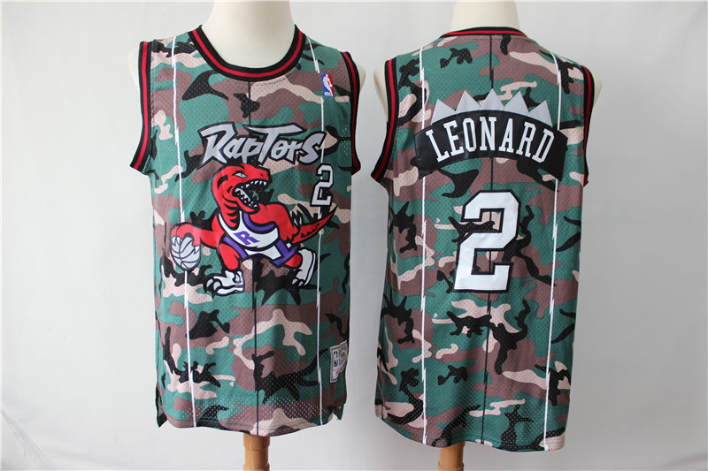 Men Toronto Raptors  #2 Kawhi Leonard Camo Swingman Jersey->chicago white sox->MLB Jersey